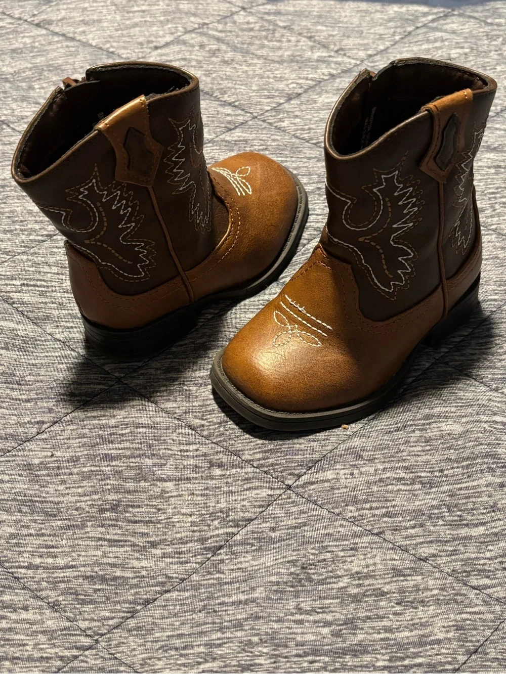 Kids Brown Cowboy Boots - Classic Western Style